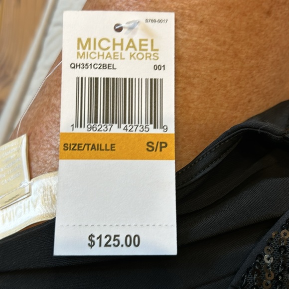 Micheal Kors sleeveless sequin blouse - Picture 7 of 7